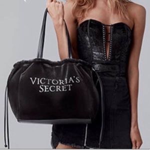 Victoria’s Secret Velvet Tote Bag